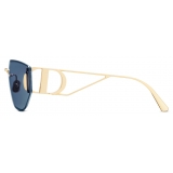 Dior - Sunglasses - 30Montaigne B3U - Gold Blue - Dior Eyewear