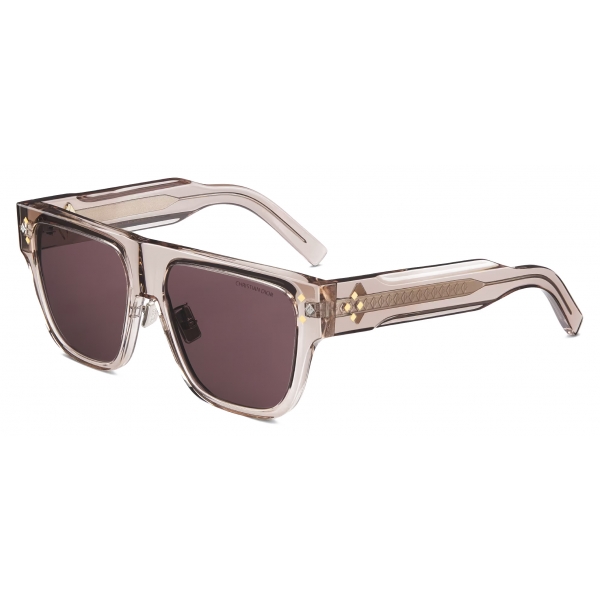 Dior - Sunglasses - CD Diamond S6F - Transparent Nude - Dior Eyewear