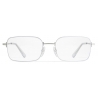 Balenciaga - Occhiali da Sole Invisible Rectangle - Argento - Occhiali da Sole - Balenciaga Eyewear