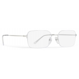 Balenciaga - Invisible Rectangle Sunglasses - Silver - Sunglasses - Balenciaga Eyewear