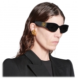 Balenciaga - Occhiali da Sole Bossy Rotondi AF da Donna - Nero - Occhiali da Sole - Balenciaga Eyewear