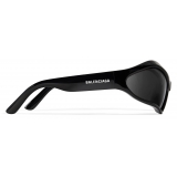 Balenciaga - Fennec Oval Sunglasses - Black - Sunglasses - Balenciaga Eyewear