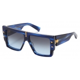 Balmain - B-Grand Sunglasses - Blue - Balmain Eyewear