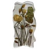 Natusi - Resin Art - Memory - Artisan Picture Panel with Natural Flowers - Handmade - Furnishings - Home