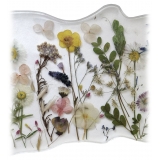 Natusi - Resin Art - Flower Festival - Artisan Picture Panel with Natural Flowers - Handmade - Furnishings - Home