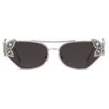 Dior - Sunglasses - DiorFantastica B1U - Palladium Dark Gray - Dior Eyewear