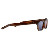 Gucci - Rectangular Sunglasses - Tortoiseshell Blue - Gucci Eyewear