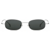 Gucci - Occhiale da Sole Rettangolari - Argento Grigio - Gucci Eyewear