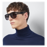Gucci - Square Sunglasses - Black Grey - Gucci Eyewear
