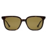 Gucci - Occhiale da Sole Quadrati - Tartaruga Verde - Gucci Eyewear
