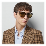 Gucci - Occhiale da Sole Quadrati - Tartaruga Verde - Gucci Eyewear