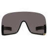 Gucci - Occhiale da Sole a Mascherina - Nero Grigio - Gucci Eyewear