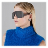 Gucci - Mask Sunglasses - Grey - Gucci Eyewear