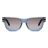 Dior - Sunglasses - DiorSignature S6U - Transparent Blue - Dior Eyewear
