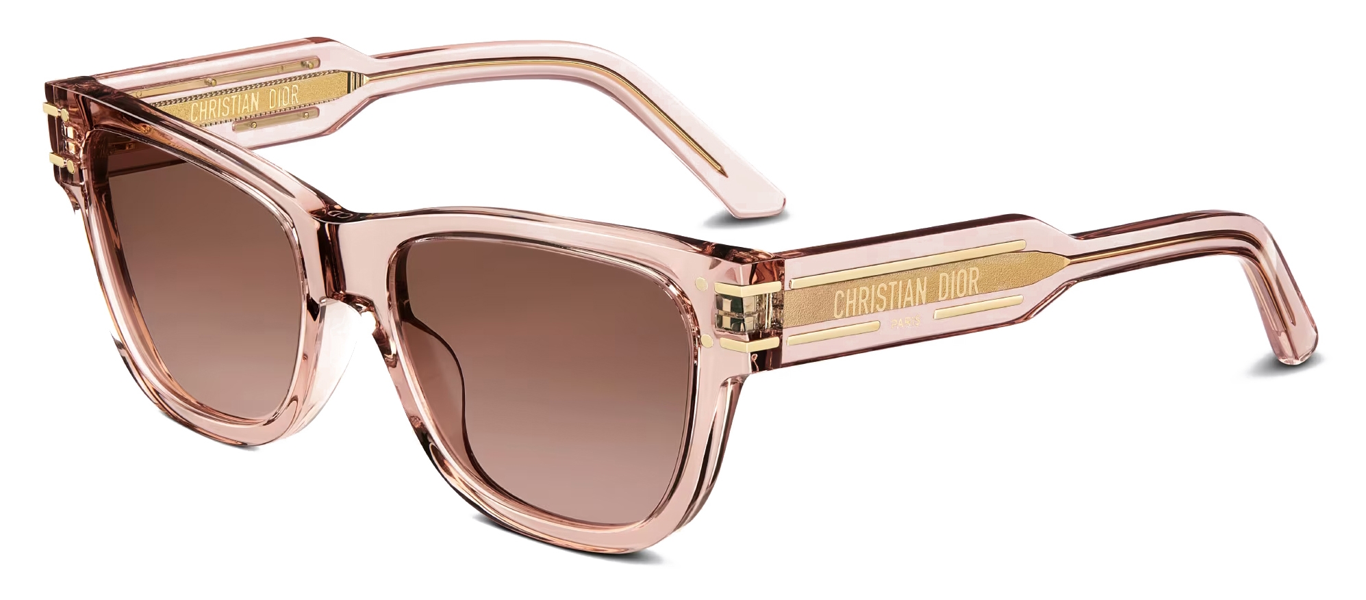 Dior - Sunglasses - DiorSignature S6U - Transparent Pink - Dior Eyewear -  Avvenice