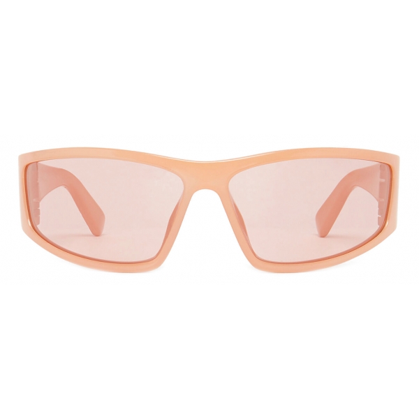 Stella McCartney - Rectangular Sunglasses - Shiny Opaline Nude - Sunglasses - Stella McCartney Eyewear