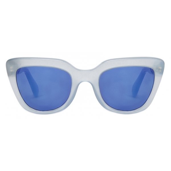 Stella McCartney - Mini Me Sunglasses - Shiny Milky Light Blue - Sunglasses - Stella McCartney Eyewear