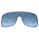 Gucci - Occhiale da Sole a Mascherina - Argento Blu - Gucci Eyewear