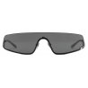 Gucci - Occhiale da Sole a Mascherina - Argento Grigio - Gucci Eyewear