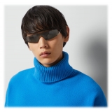 Gucci - Mask Sunglasses - Silver Grey - Gucci Eyewear