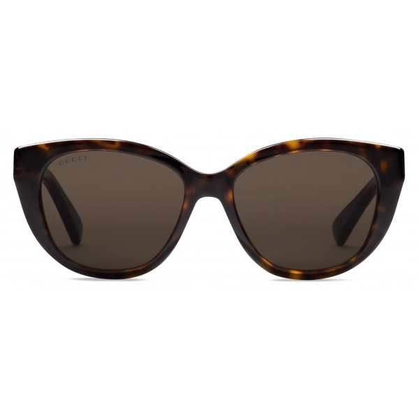 Gucci - Cat Eye Sunglasses - Tortoiseshell Brown - Gucci Eyewear