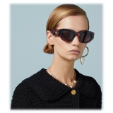 Gucci - Occhiale da Sole Geometrica - Tartaruga Rosso Blu Viola - Gucci Eyewear