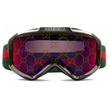 Gucci - Ski Goggles - Green Red - Gucci Eyewear