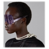 Gucci - Mask Sunglasses - Lilac - Gucci Eyewear