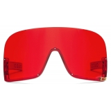 Gucci - Occhiale da Sole a Mascherina - Rosso - Gucci Eyewear