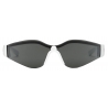 Gucci - Occhiale da Sole a Mascherina - Nero Grigio - Gucci Eyewear