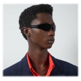 Gucci - Occhiale da Sole a Mascherina - Nero Grigio - Gucci Eyewear