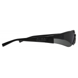 Gucci - Mask Sunglasses - White Grey - Gucci Eyewear