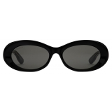 Gucci - Oval Sunglasses - Tortoiseshell Brown - Gucci Eyewear