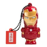 Tribe - Iron Man - Marvel - Chiavetta di Memoria USB 16 GB - Pendrive - Archiviazione Dati - Flash Drive