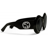 Gucci - Round Sunglasses - Black Grey - Gucci Eyewear