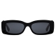 Gucci - Rectangular Sunglasses - Black Grey - Gucci Eyewear