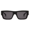 Fendi - Signature - Occhiali da Sole Rettangolare - Nero Grigio - Occhiali da Sole - Fendi Eyewear