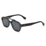 Fendi - Fendi Bilayer - Square Sunglasses - Black - Sunglasses - Fendi Eyewear