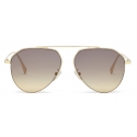 Fendi - Fendi Travel - Square Sunglasses - Gold Brown - Sunglasses - Fendi Eyewear