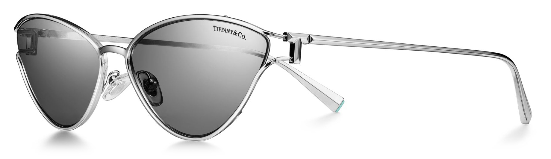 サングラス THE ATTICO Woman Sunglasses Grey ATTICO63C3SUN C3 THE ATTICO Oval Sunglasses in Silver & Grey | FWRD