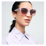 Tiffany & Co. - Square Sunglasses - Pink Brown Gradient - Return to Tiffany Collection - Tiffany & Co. Eyewear