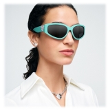 Tiffany & Co. - Occhiale da Sole - Tiffany Blue® Grigio Scuro - Collezione Return to Tiffany - Tiffany & Co. Eyewear