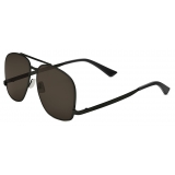 Yves Saint Laurent - SL 653 Leon Sunglasses - Semi Mat Black - Sunglasses - Saint Laurent Eyewear