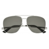 Yves Saint Laurent - Occhiali da Sole SL 653 Leon - Argento Grigio - Saint Laurent Eyewear