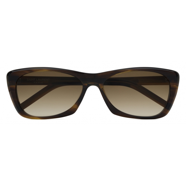 Yves Saint Laurent - SL 613 Sunglasses - Khaki Havana Gradient Brown - Sunglasses - Saint Laurent Eyewear