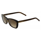 Yves Saint Laurent - SL 613 Sunglasses - Khaki Havana Gradient Brown - Sunglasses - Saint Laurent Eyewear