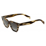 Yves Saint Laurent - SL 462 Sulpice Sunglasses - Flamed Havana Gradient Grey - Sunglasses - Saint Laurent Eyewear