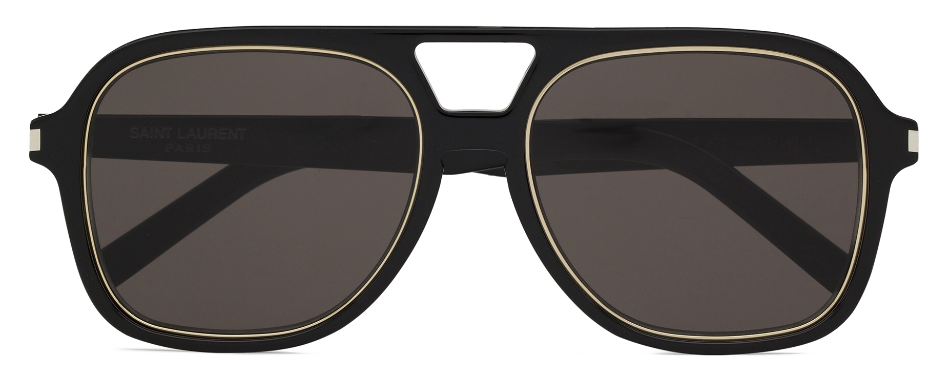 SAINT LAURENT ◆ SL 602 RIM サングラス Yves Saint Laurent - SL 602 Rim Sunglasses - Black Light