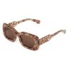 Chloé - Occhiali da Sole Gayia in Acetato - Rosa Havana Marrone - Chloé Eyewear