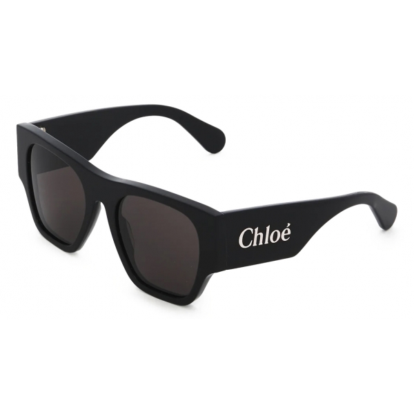 Chloé - Occhiali da Sole Naomy in Acetato - Havana Scuro Marrone Sfumato - Chloé Eyewear